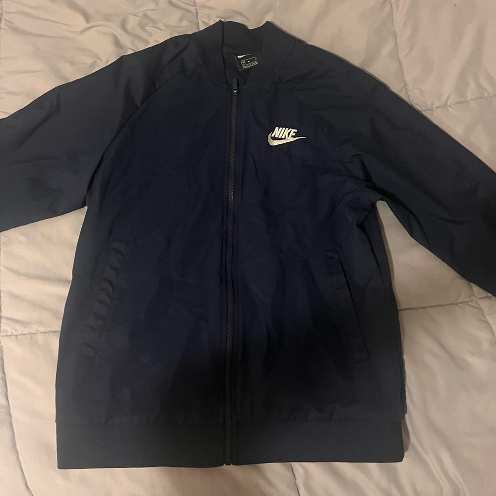 Nike navy track jacket